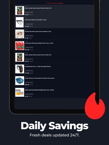 Deals Finder: Coupons & Codes iPad screenshot
