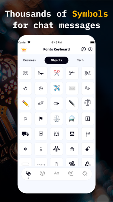 Fonts Keyboard - Cool Fonts Screenshot