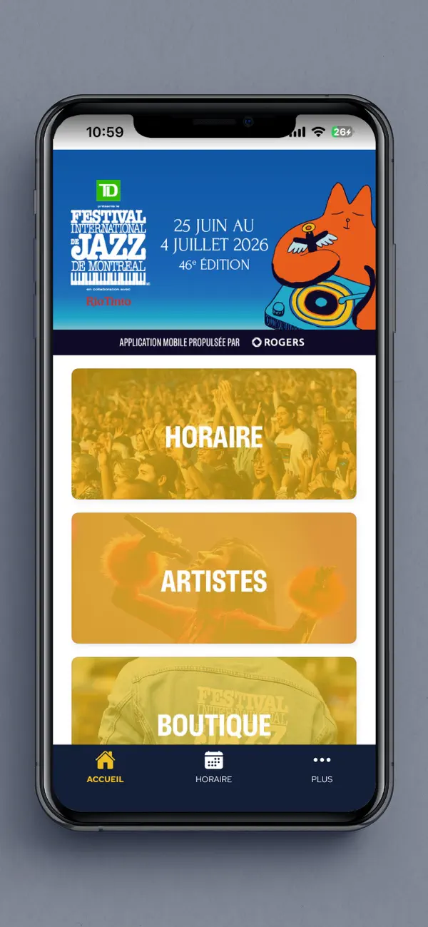 Screenshot #1 pour Festival International de Jazz