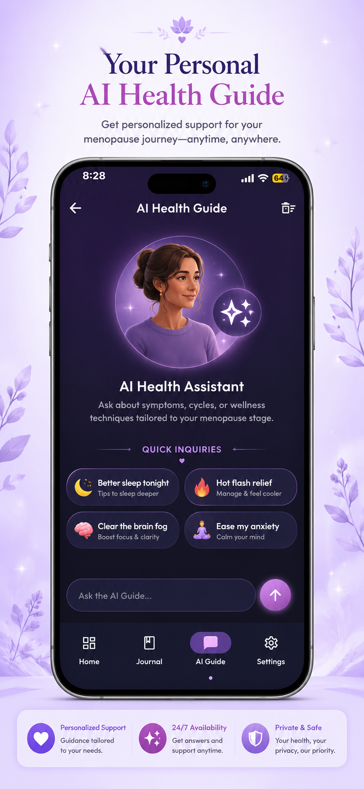 MenoQuest: Menopause Tracker screenshot 4