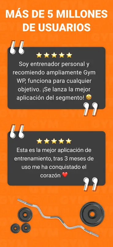 Gym WP - Rutina Entrenamiento screenshot 7 of 7