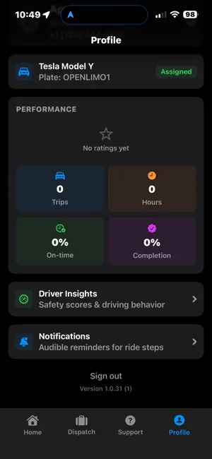 Open Limo Driver screenshot 4
