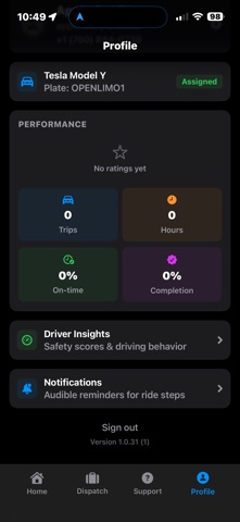 Open Limo Driver screenshot