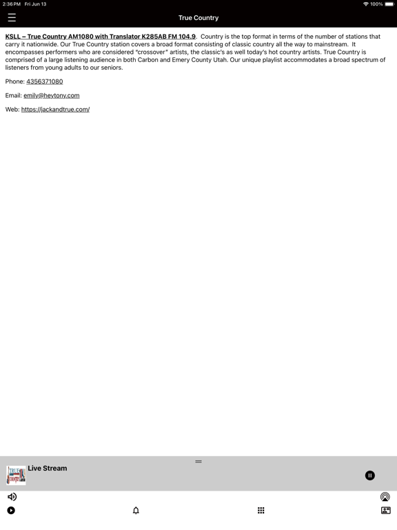 Screenshot #6 pour True Country KSLL