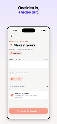 Motia - AI Video Maker Screenshot 3 of 5