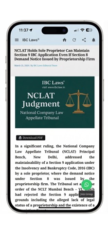 IBC Laws screenshot