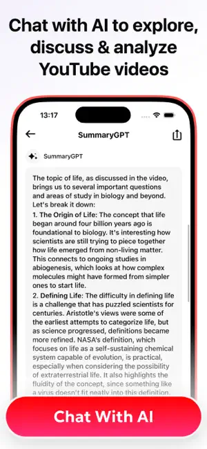 Video Summary - AI Chat screenshot 3
