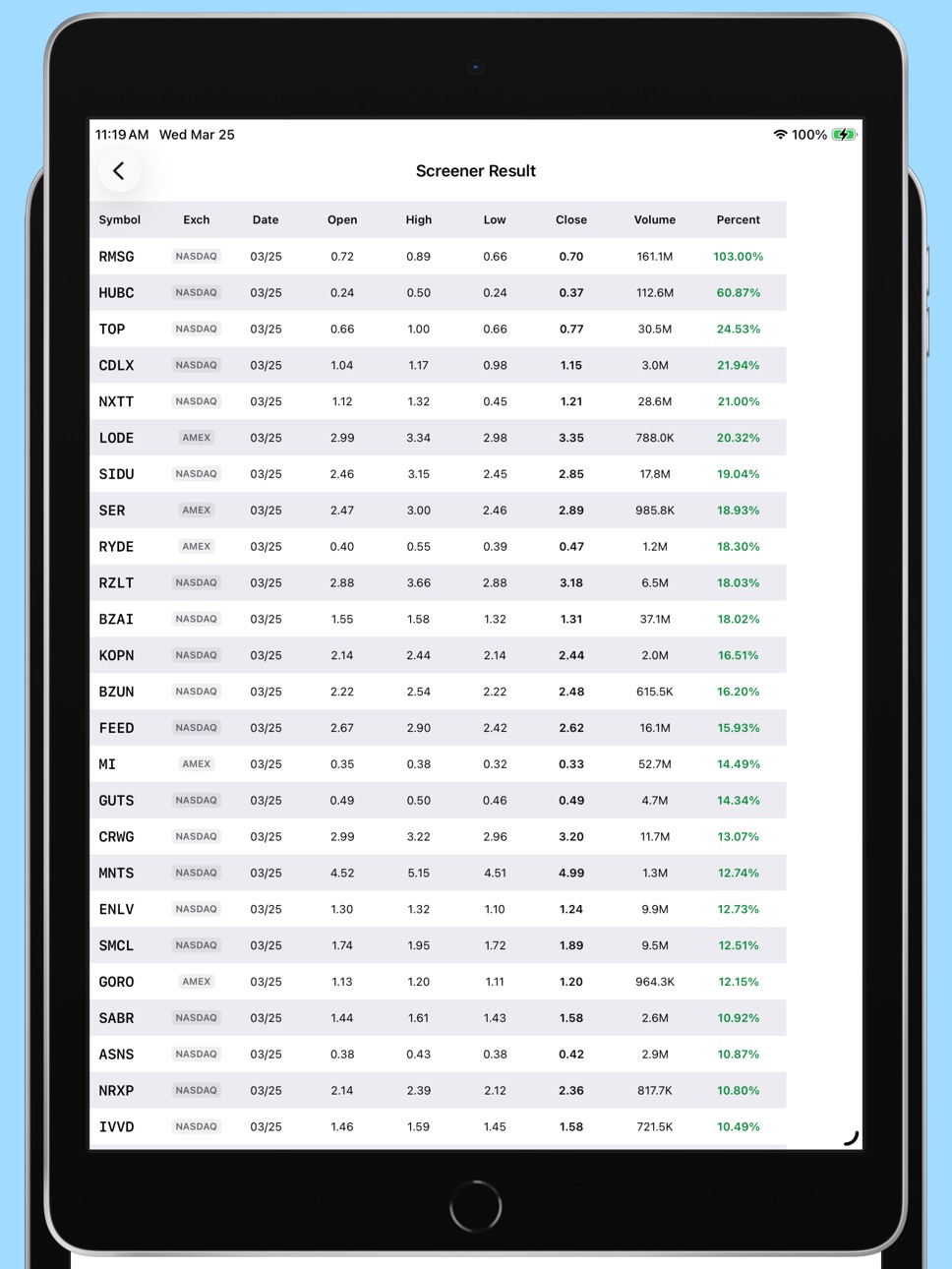 iPad screenshot
