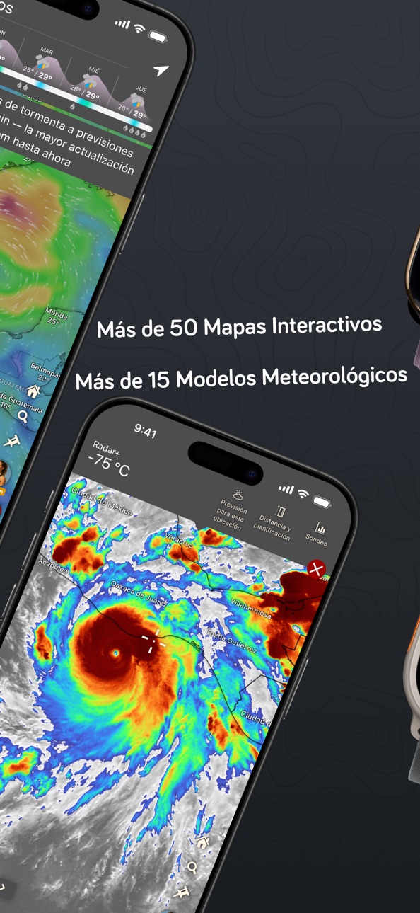 Windy.com iOS Mod IPA screenshot 2 - iOS app interface