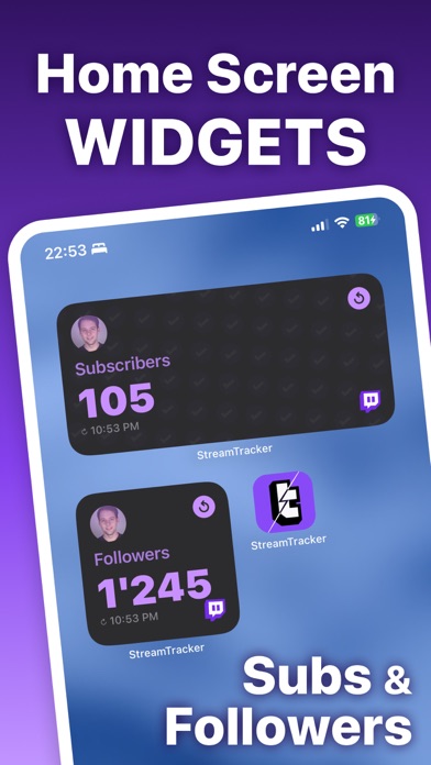 Stream Tracker for Twitch Live Screenshot
