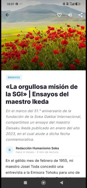 Humanismo Soka iPhone screenshot 4