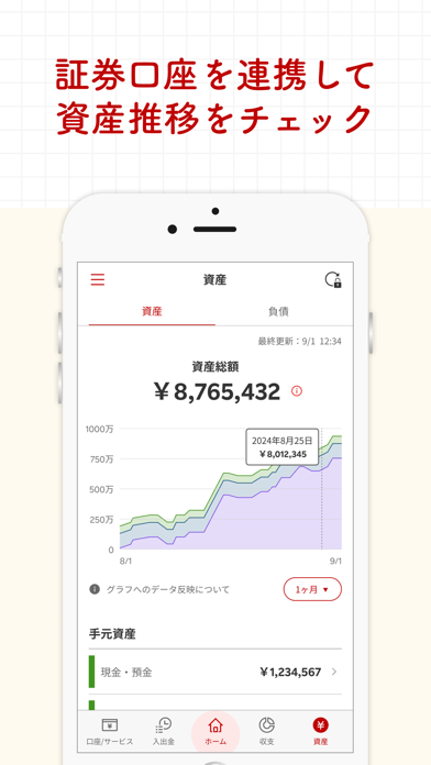 楽天家計簿-楽天ポイントが貯まる人気の家計簿(かけいぼ)のスクリーンショット - 8