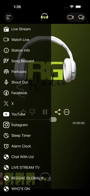 REGGAE GLOBAL RADIO screenshot 3