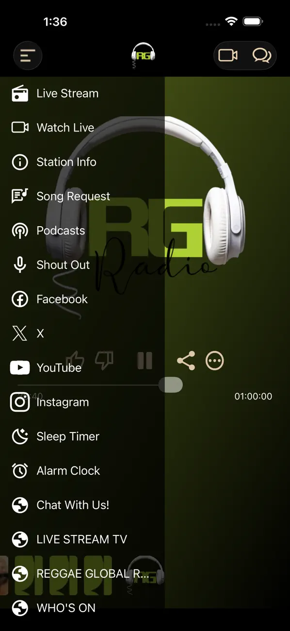 Screenshot #3 pour REGGAE GLOBAL RADIO