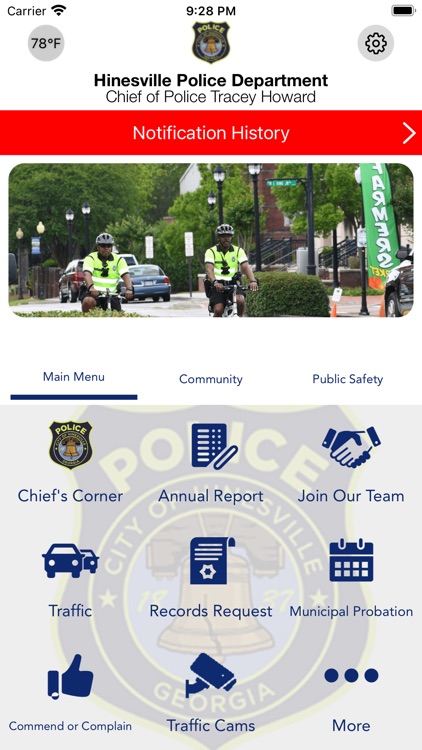 Hinesville Police Dept, GA