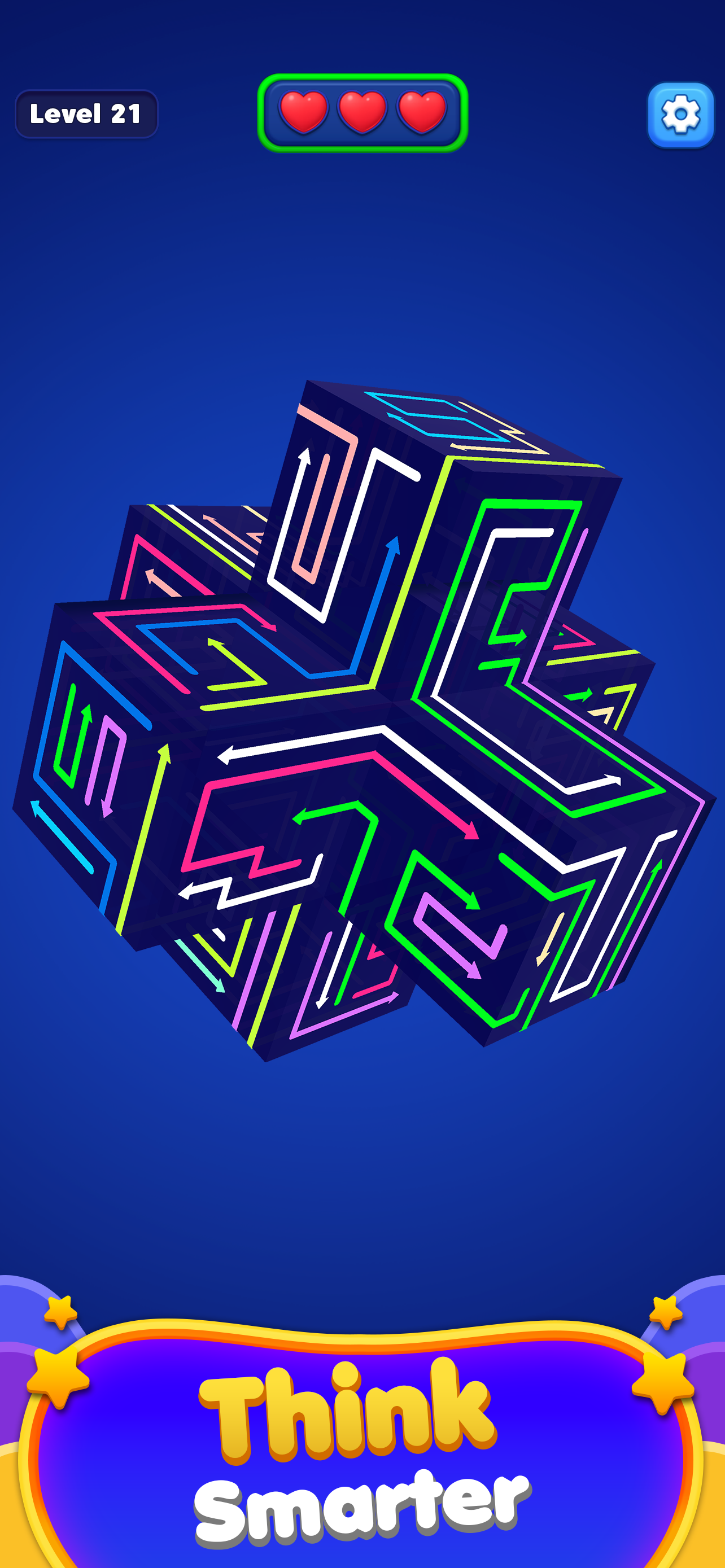 Arrow Cube: 3D Puzzle screenshot 2