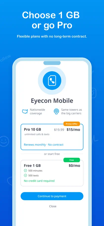 Screenshot 4 di 6 di Eyecon Phone + Reverse Lookup