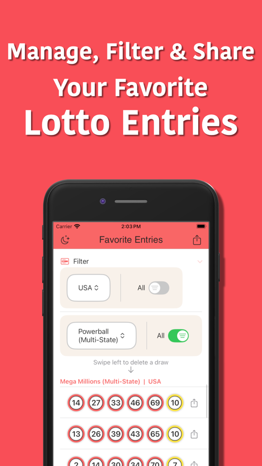 #4. LottoPick: Lotto Number Picker (iOS) Podle: sekleung chang