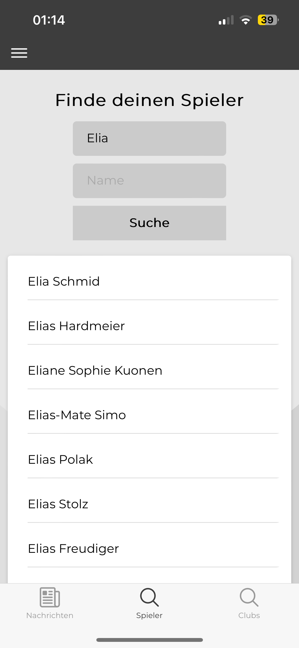 Elo-Rechner screenshot 3