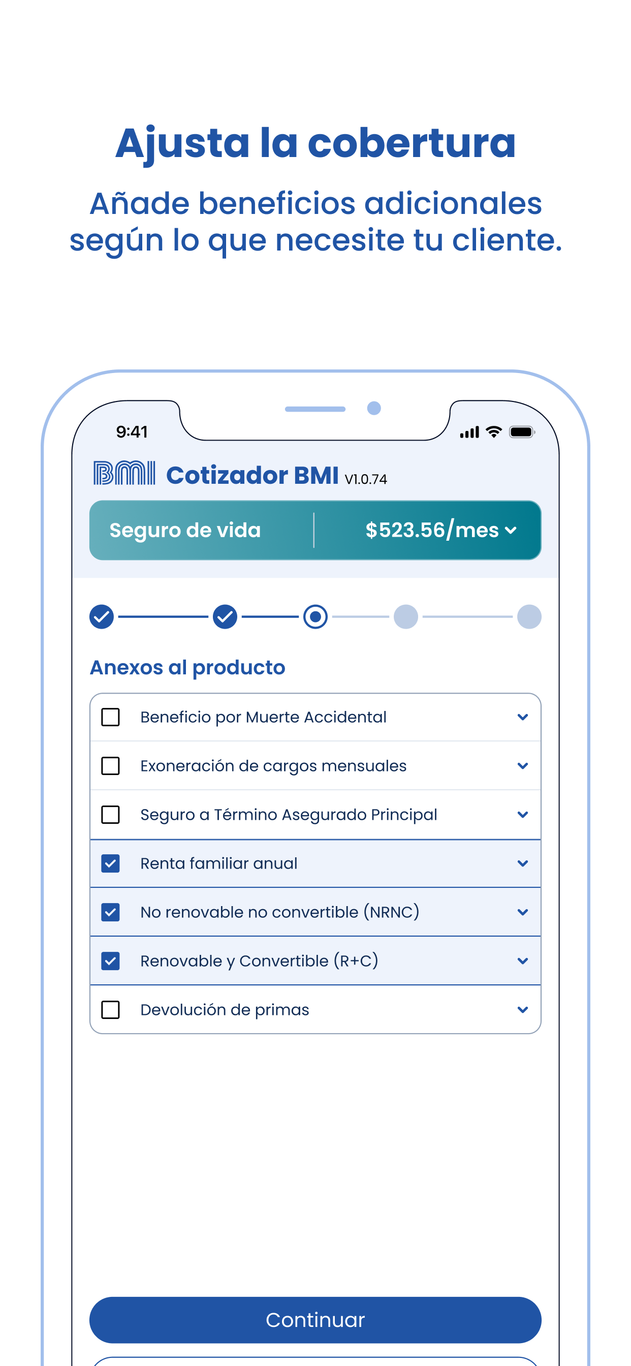 BMI Cotizador
