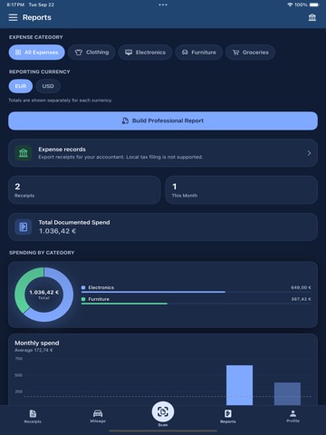 App screenshot