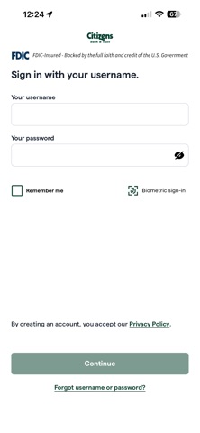 CBT-Mobile Banking Screenshot 1 of 5