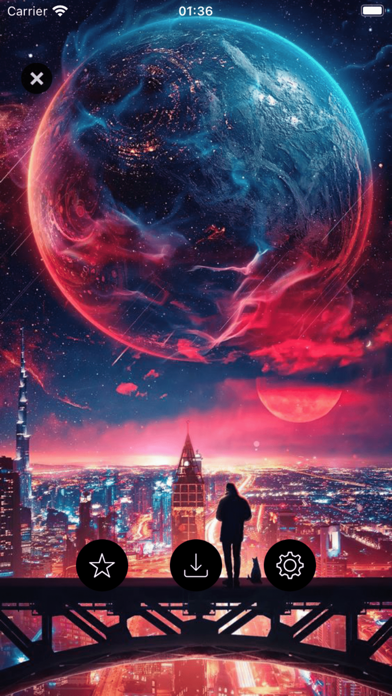 Parallax Wallpaper Screenshot
