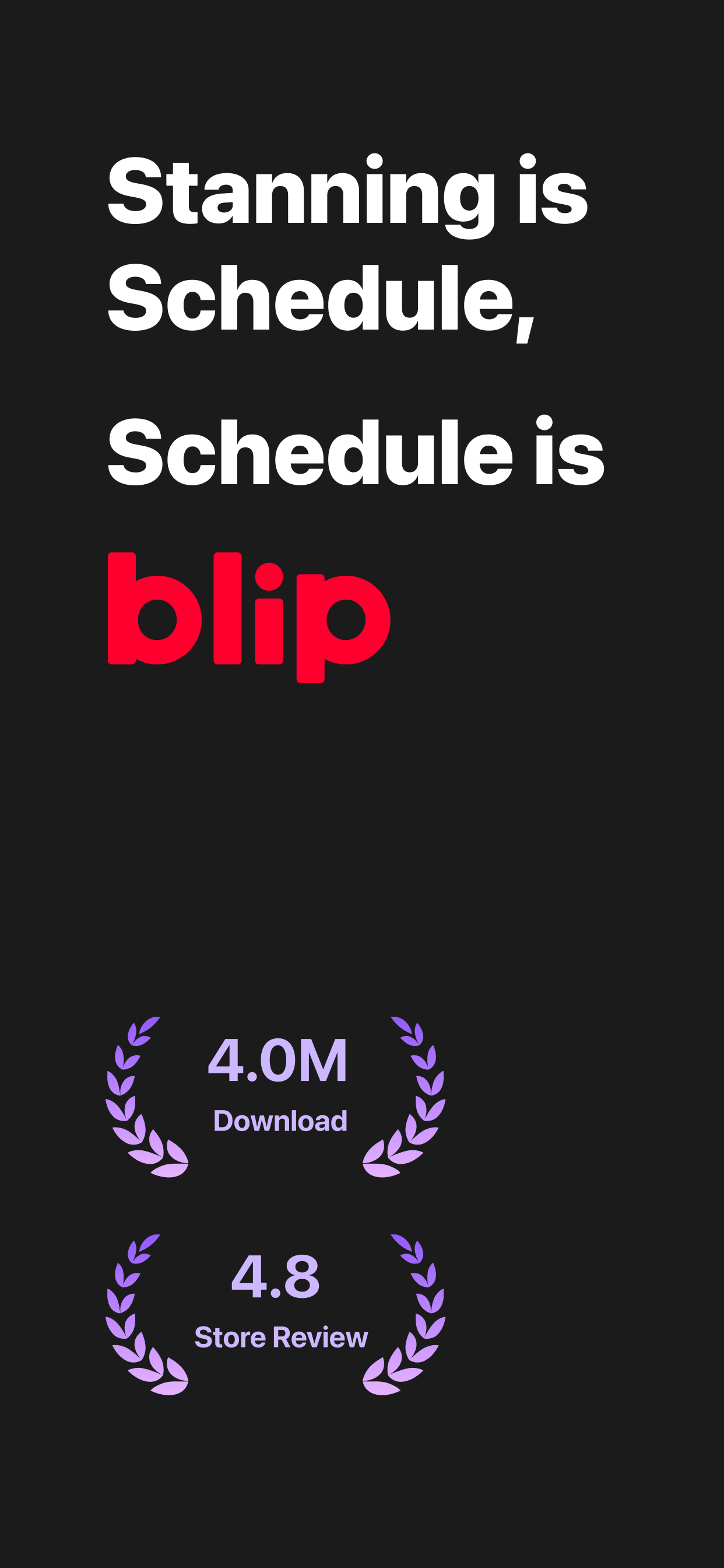 blip: Kpop idol schedule app