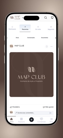 MAP Club iPhone screenshot