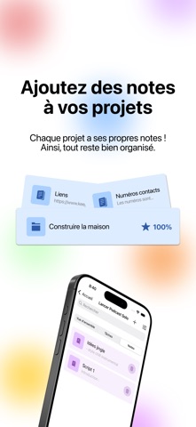 Keepio: Projets, Notes, Tâches screenshot