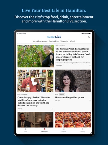 The Hamilton Spectator iPad screenshot 1