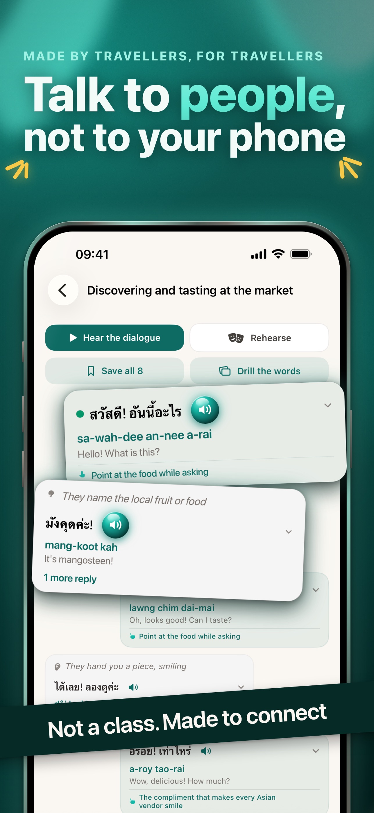 Screenshot 1 of TalkThere: Travel Phrasebook