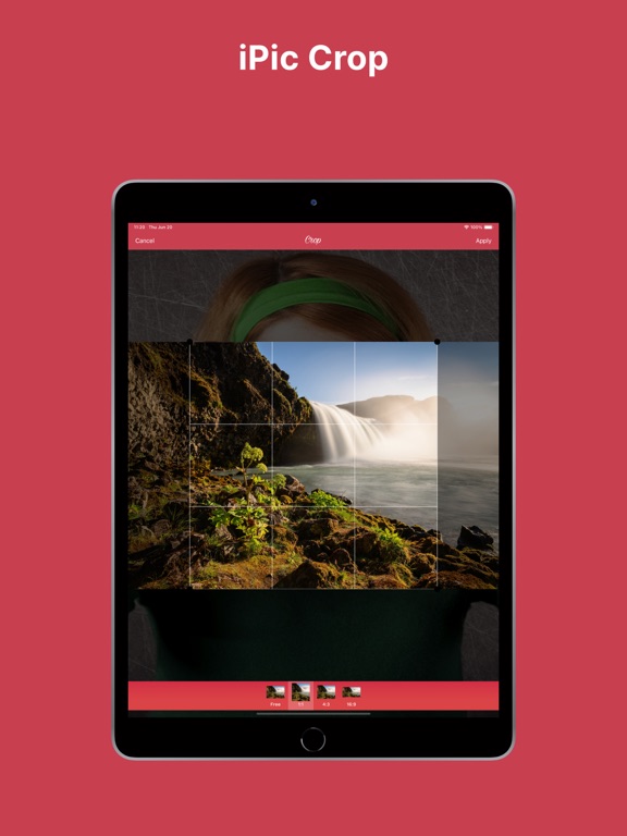 iPic Editor - Photo Editing Ap iPad screenshot 4 - Entertainment app