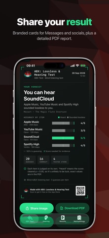 ABX: Blind Listening Test Screenshot 4 of 8