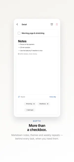 Vispera · Plan & Do screenshot 3