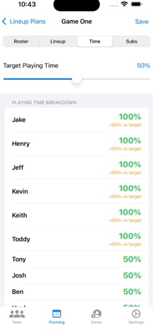 Soccer Planner Screenshot 3 of 3