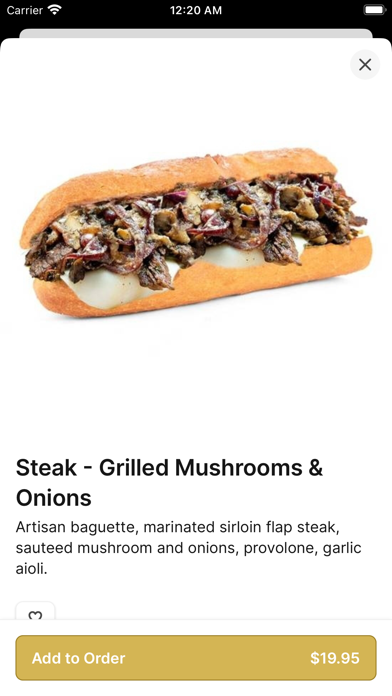 Deliche iPhone screenshot 4 - Food & Drink app