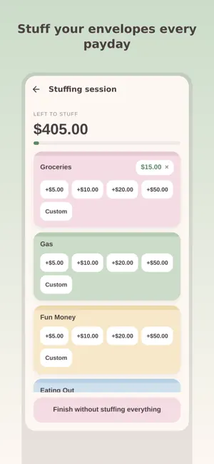 Bindful: Cash Stuffing Binder screenshot 2