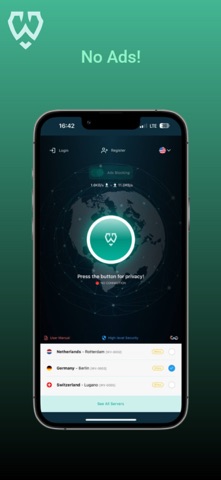 WeeVPN - Secure AdBlock Screenshot 2 of 4