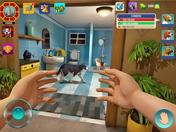Virtual Dog Care Animal Games iPad screenshot