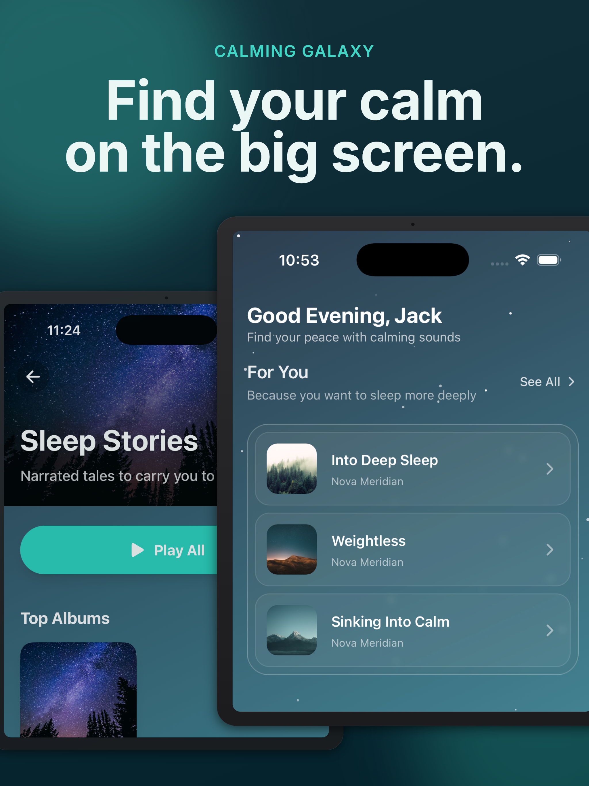 Calming Galaxy: Sleep, Relax screenshot 10
