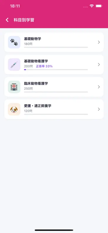 愛玩動物看護師 試験対策 問題集 screenshot 3 of 4