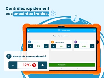 Octopus HACCP iPad screenshot