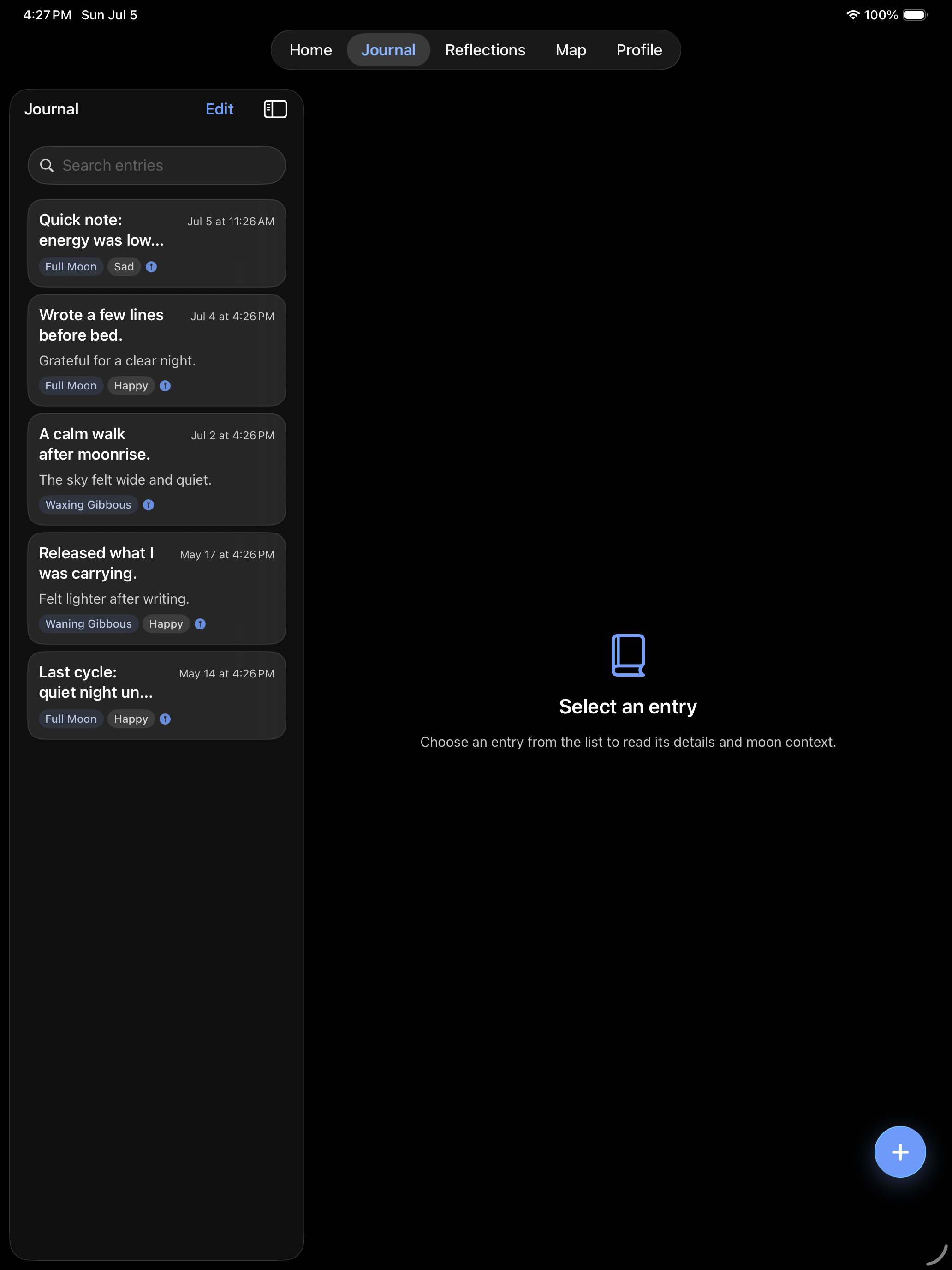 LunarLog screenshot 9