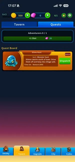 Merge Blacksmith Idle screenshot 3
