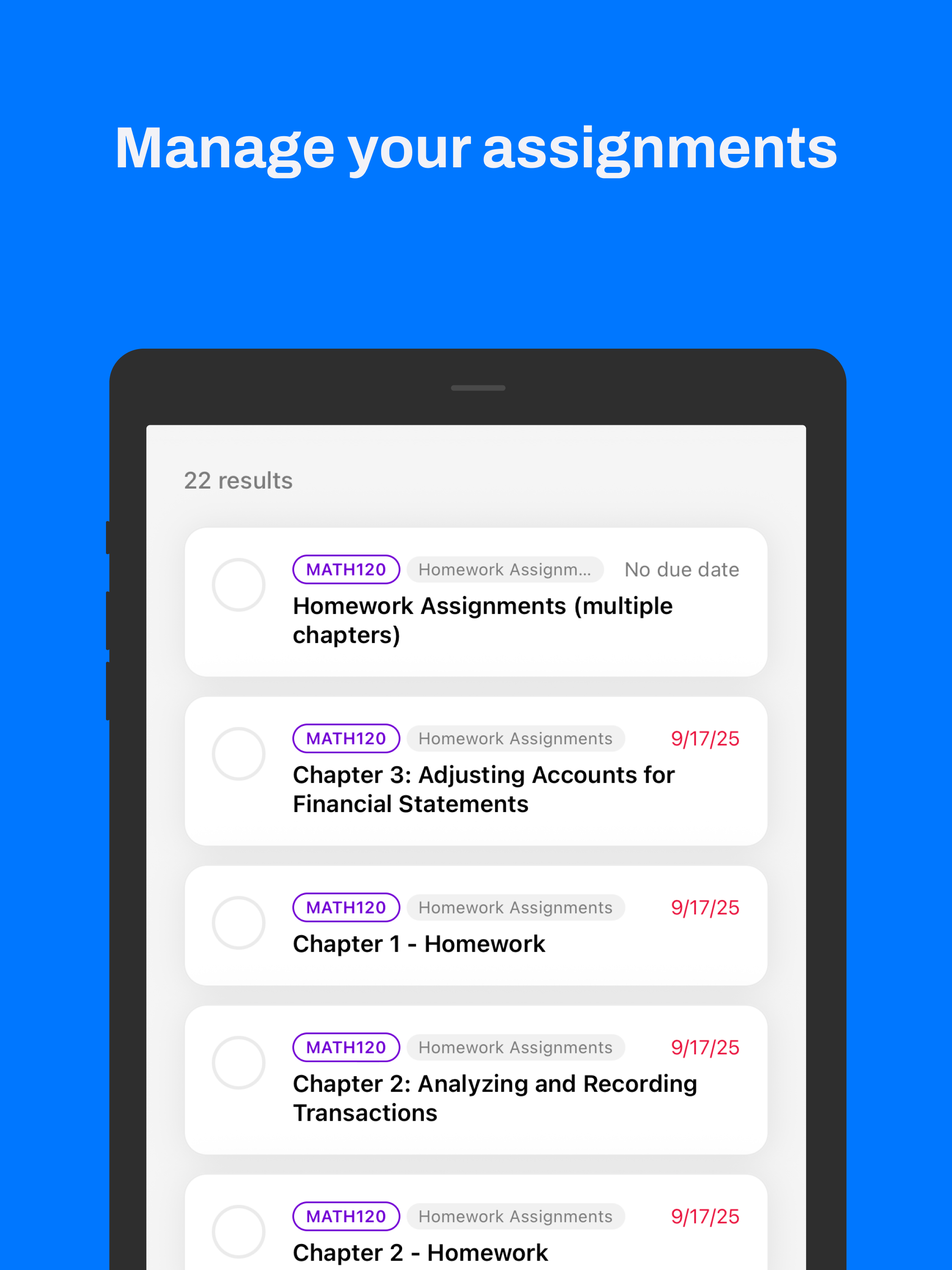 UpAhead: AI Assignment Tracker screenshot 8