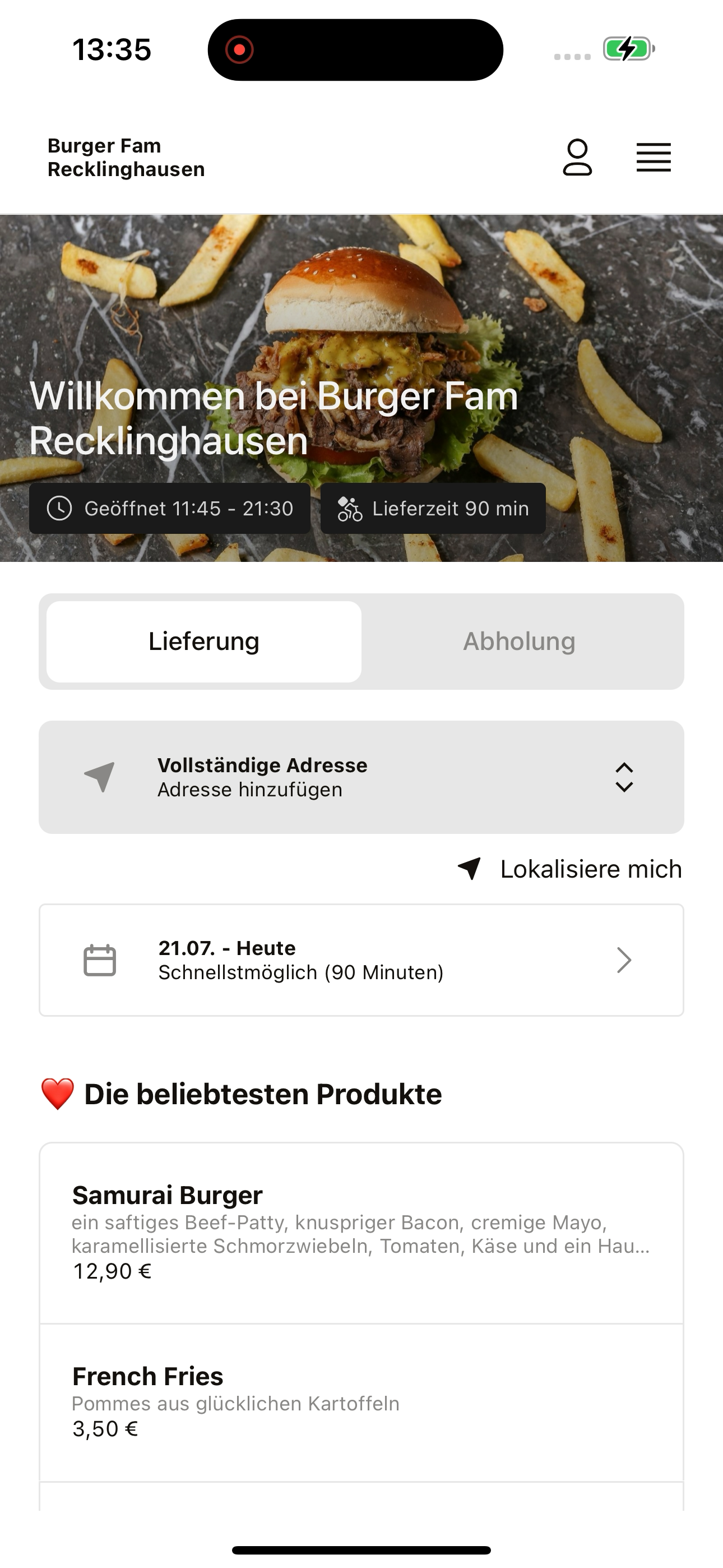 Burger Fam Recklinghausen screenshot 5