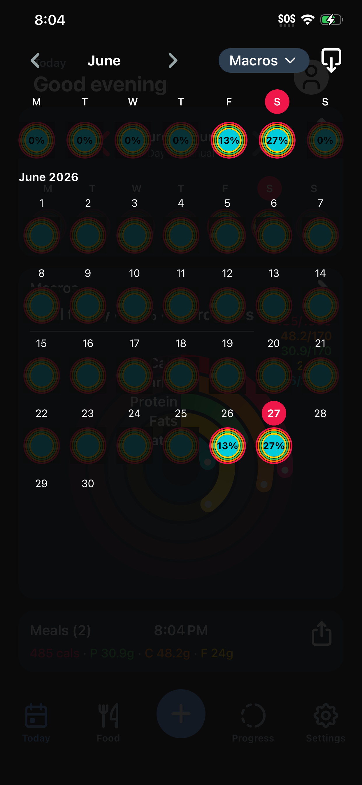 Macro Tracker - Vitalos screenshot 5