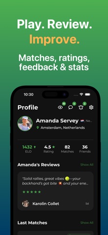Tennis AI Coach & Partner screenshot
