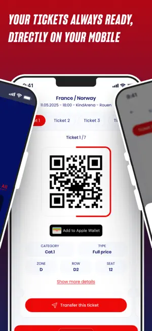 Ticket FFHandball screenshot 2